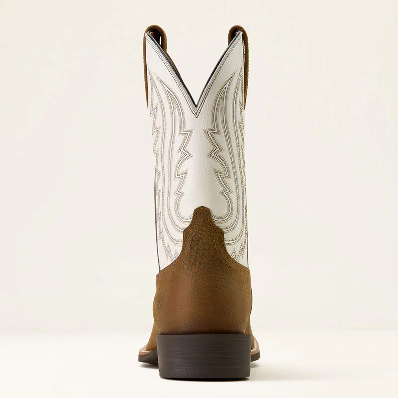 Ariat Men's Big Country Wide Square Toe Cowboy Boot- Mustang Brown - Image 3