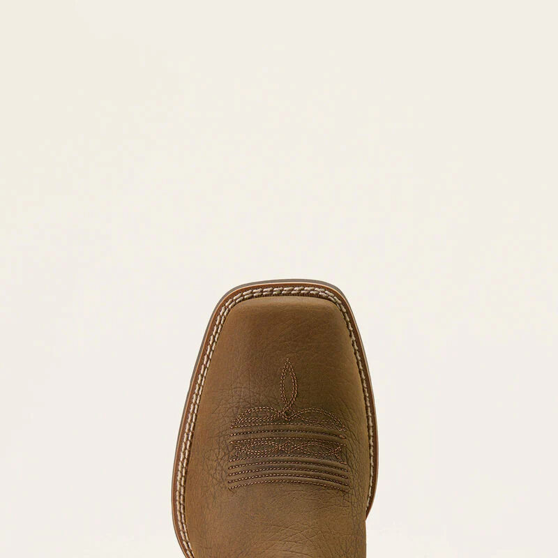 Ariat Men's Big Country Wide Square Toe Cowboy Boot- Mustang Brown - Image 5