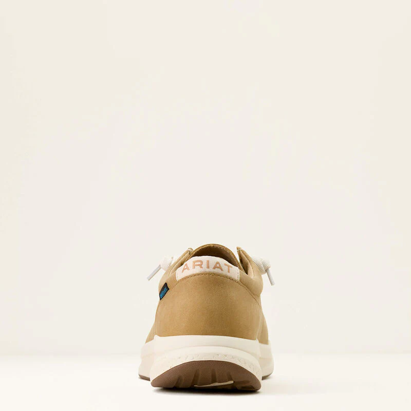 Ariat Men's Buckeye Waterproof Shoe- Light Tan - Image 4