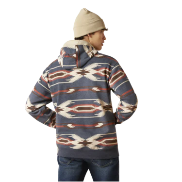 Ariat Men's Chimayo Hoodie - Navy - Image 2