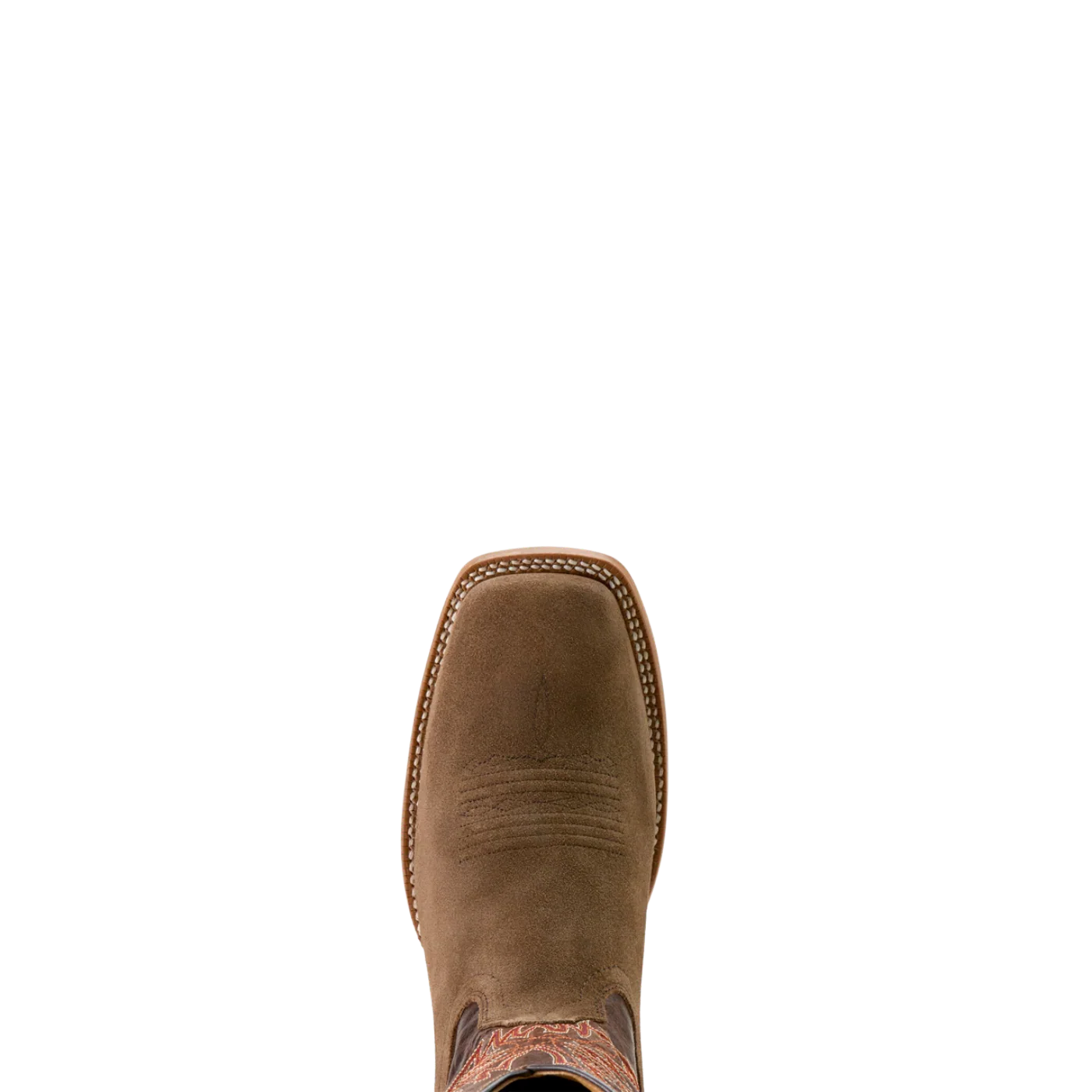Ariat Men's Circuit Gritty Suede Cowboy Boot- Ranch Brown - Image 5
