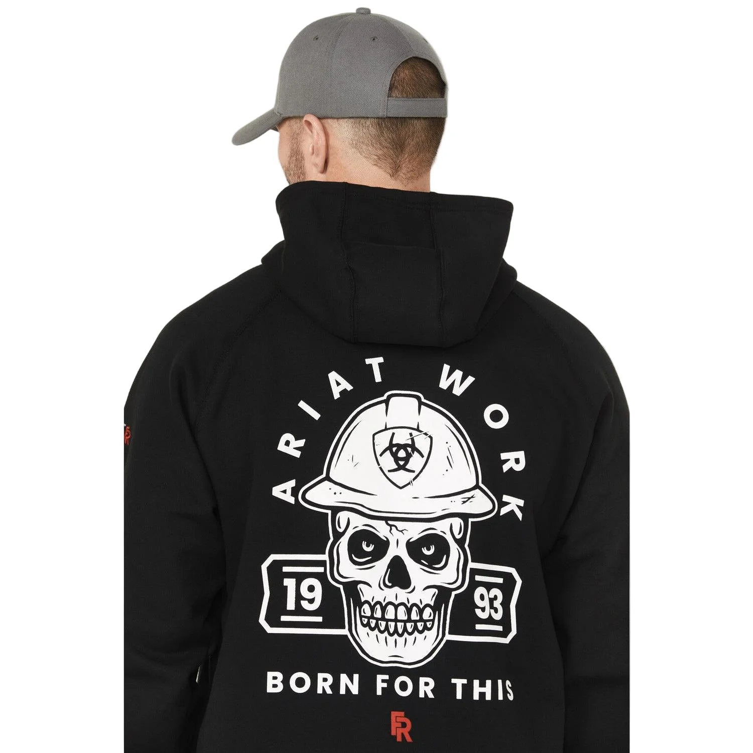 Ariat Men's FR DuraStretch Hard Head Hoodie - Black - Image 4