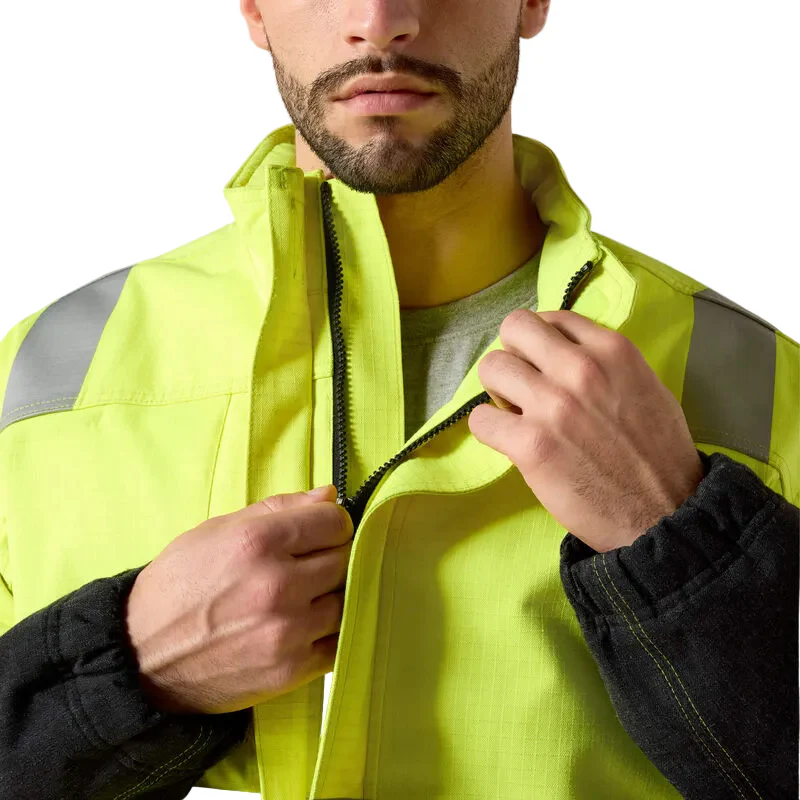 Ariat Mens HI-Vis FR Waterproof Insulated Jacket - Image 3