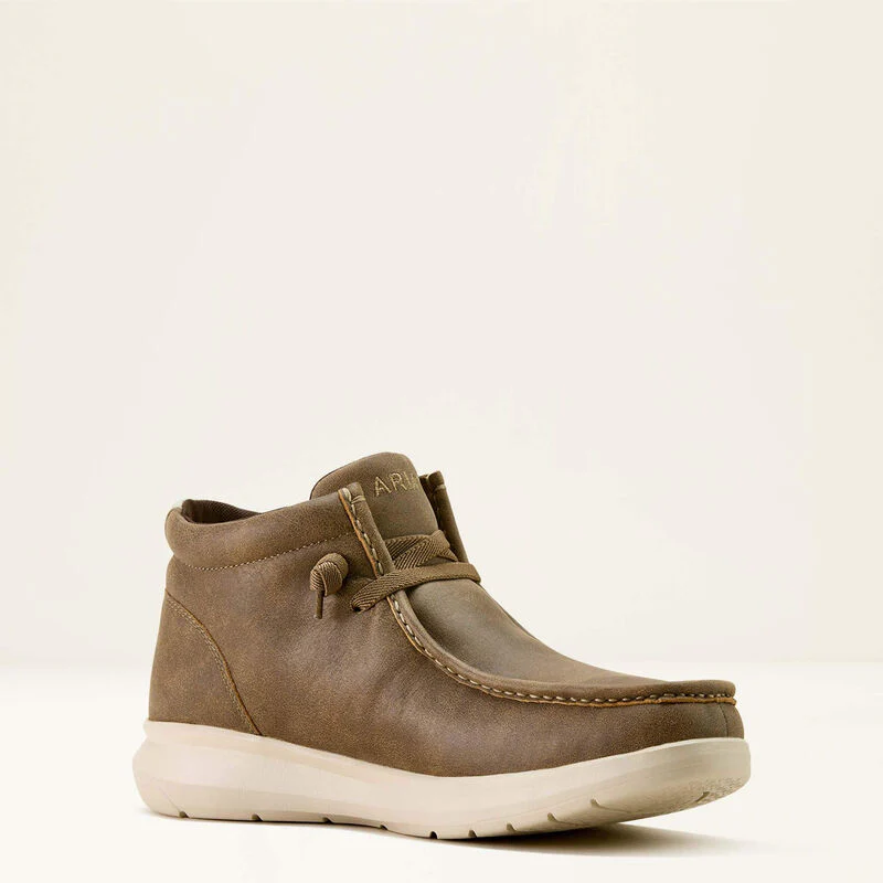Ariat Men's Hilo Mid Shoe- Brown Bomber