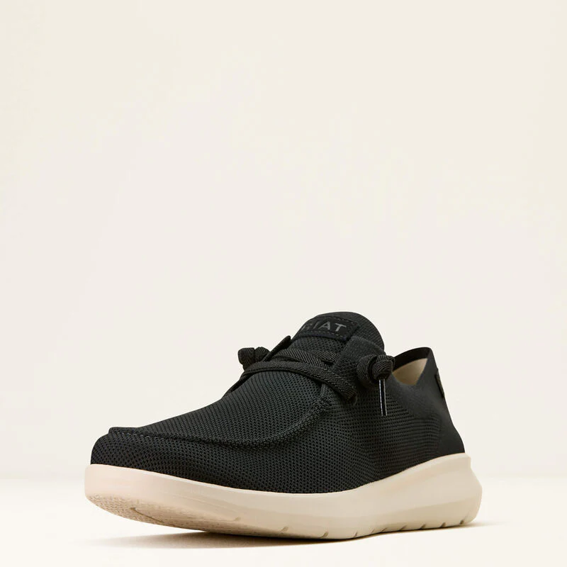 Ariat Men's Hilo Shoe- Black Knit - Image 2