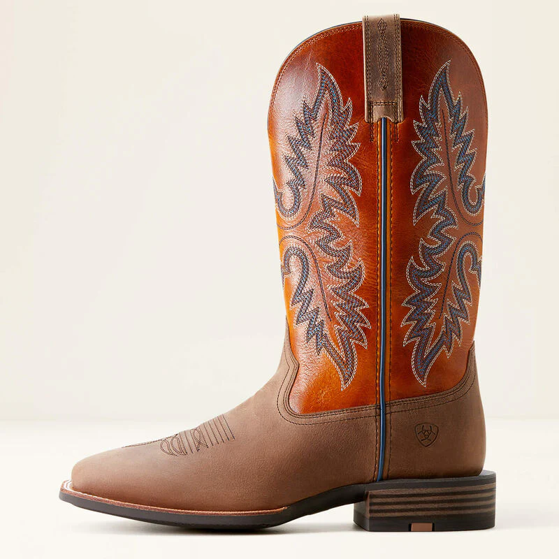 Ariat Men's Hudson Wicker Cowboy Boot - Light Tan - Image 2