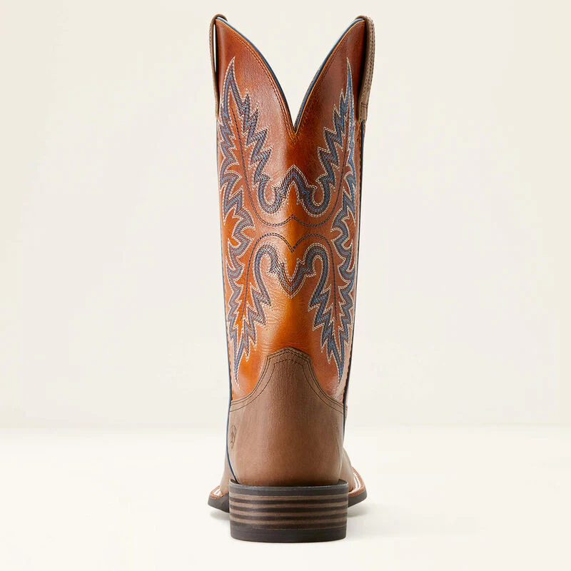 Ariat Men's Hudson Wicker Cowboy Boot - Light Tan - Image 5