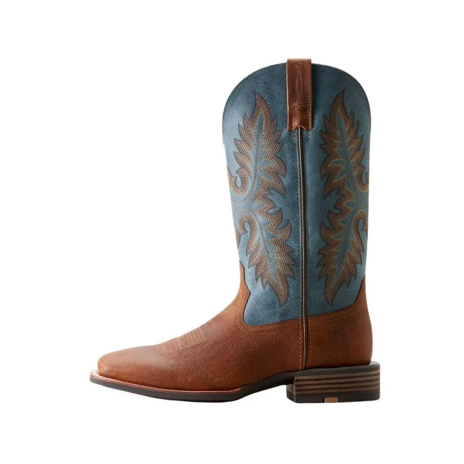 Ariat Men's Hudson Wicker Cowboy Boot- Wicker Brown - Image 2