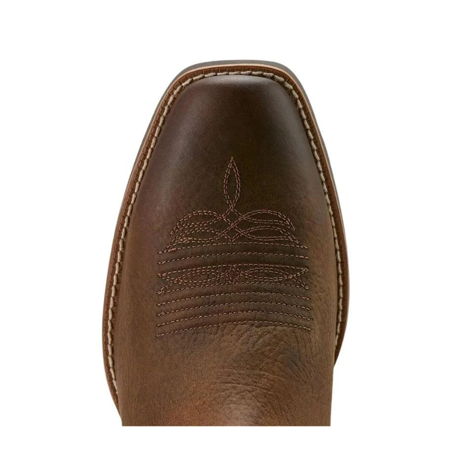 Ariat Men's Hustler Cowboy Boot- Earth - Image 3