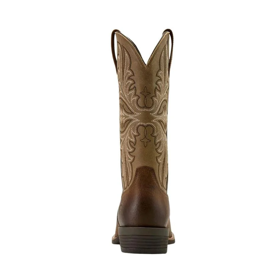 Ariat Men's Hustler Cowboy Boot- Earth - Image 4