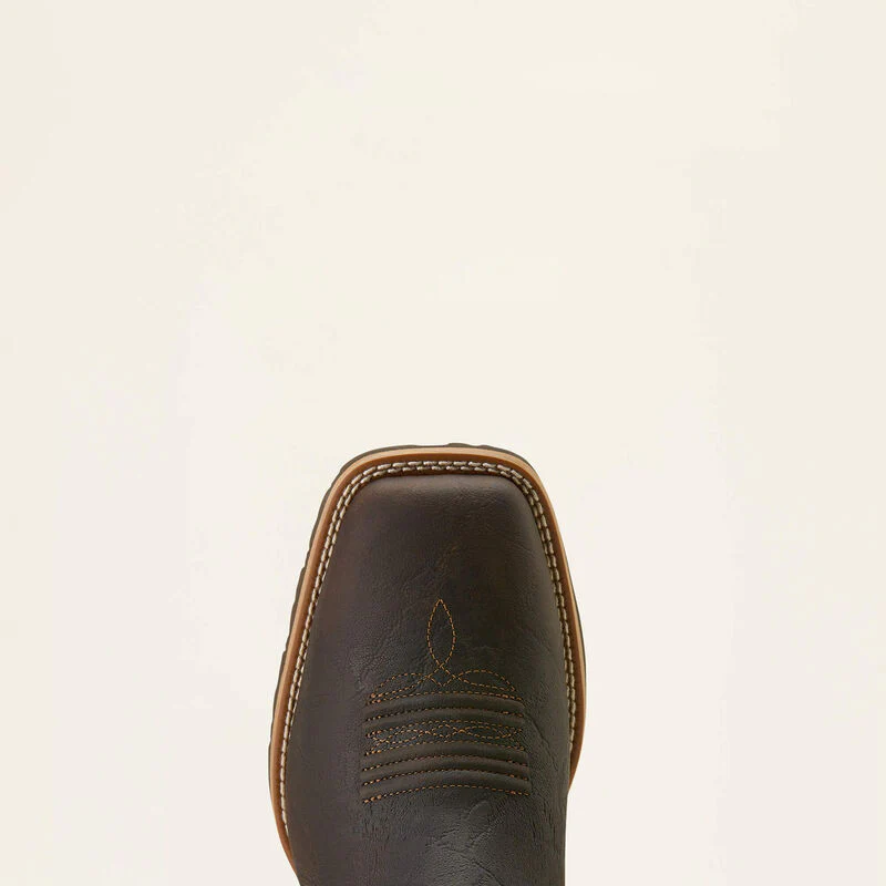 Ariat Men's Hybrid Low Boy Wide Square Toe Chelsea Boot- Warm Brown - Image 4