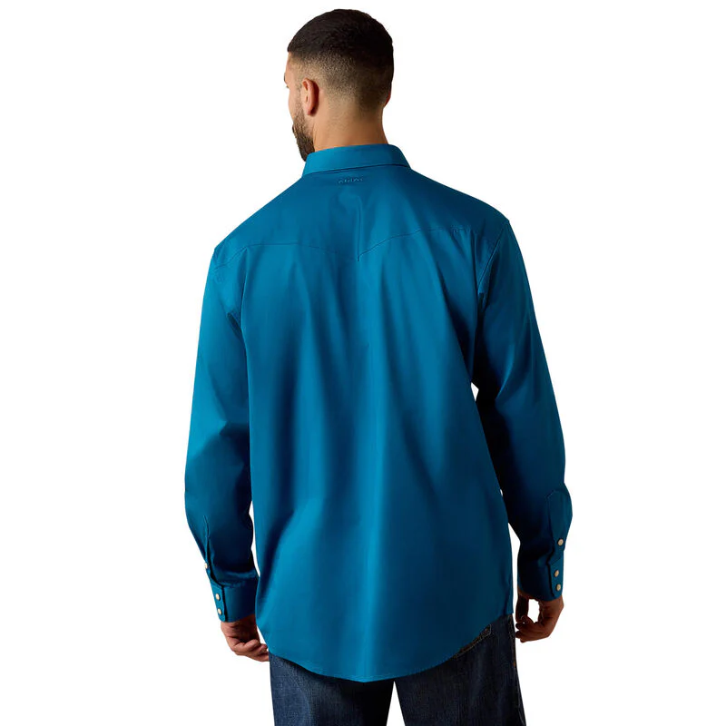 Ariat Men's Lightweight Twill Long Sleeve Snap Shirt - S - Image 2