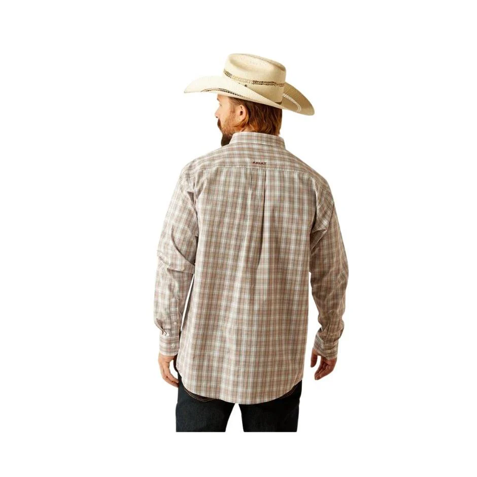 Ariat Men's Long Sleeve Pro Series Classic Fit Shirt - Grey - Image 2