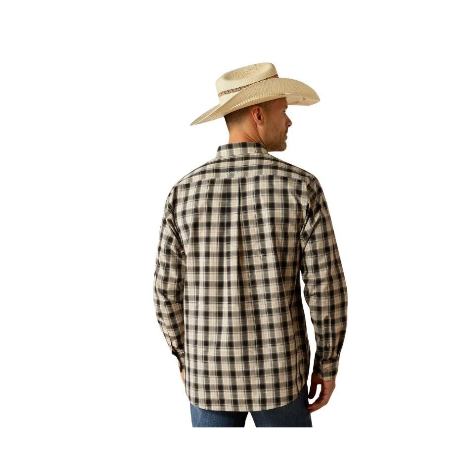 Ariat Men's Long Sleeve Pro Series Garrett Classic Fit Shirt - Black - Image 3
