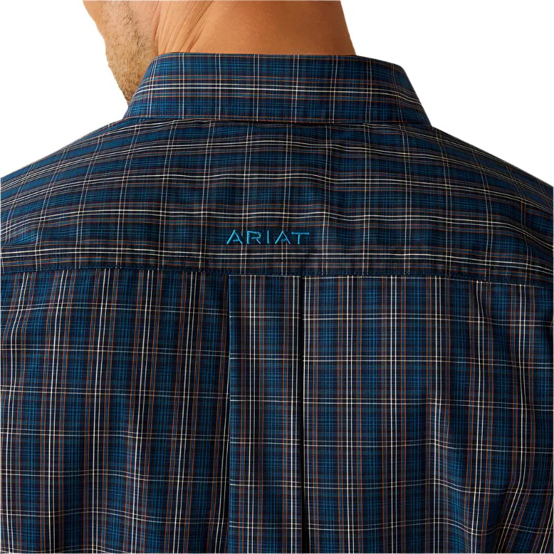 Ariat Men's Long Sleeve Pro Series Joaquin Classic Fit Shirt - Navy - Image 2