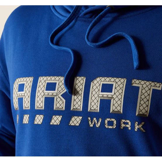 Ariat Men's Long Sleeve Rebar Workman Drive Hoodie - Multiple Colors - Image 7
