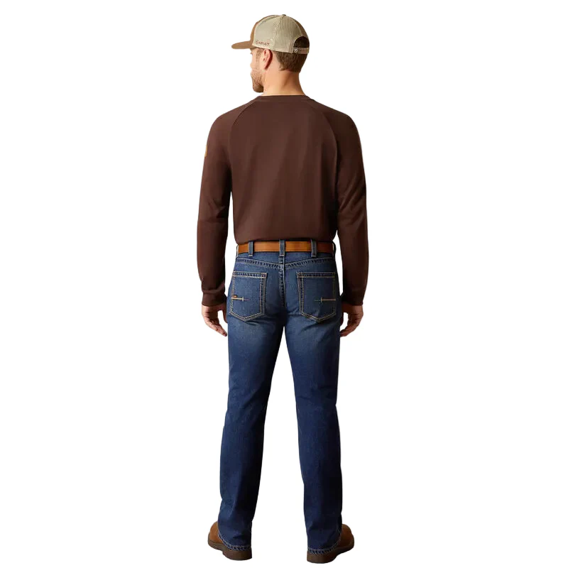 Ariat Men's M4 Acclimatize Boot Cut Jean - Galveston - Image 2