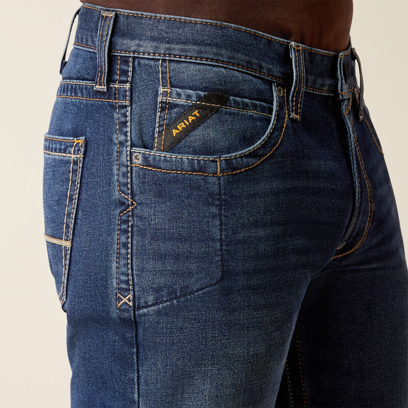 Ariat Men's M4 Acclimatize Boot Cut Jean - Galveston - Image 4