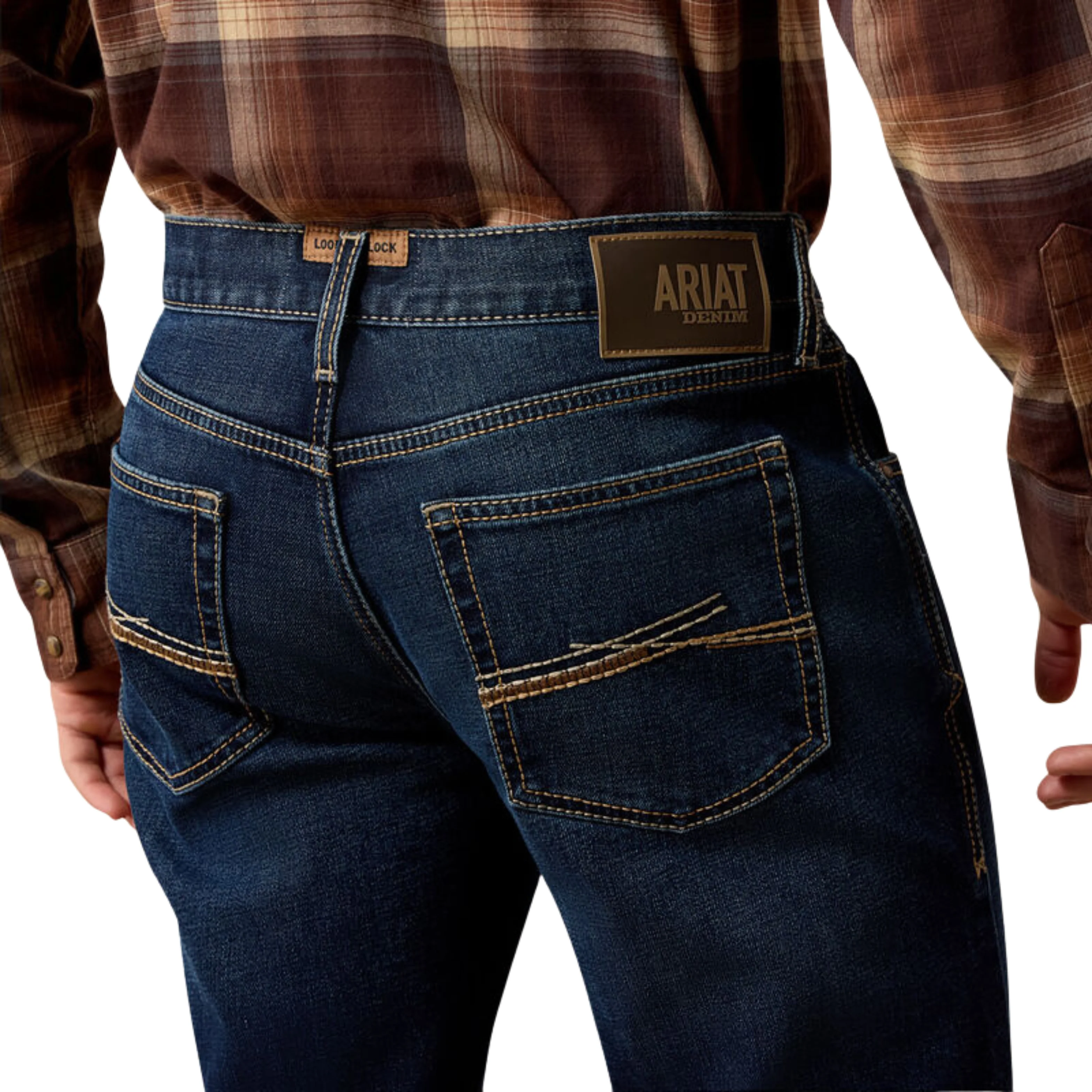 **Ariat Men's M4 Acclimatize Gideon Straight Leg Jeans-  Thatcher - Image 4