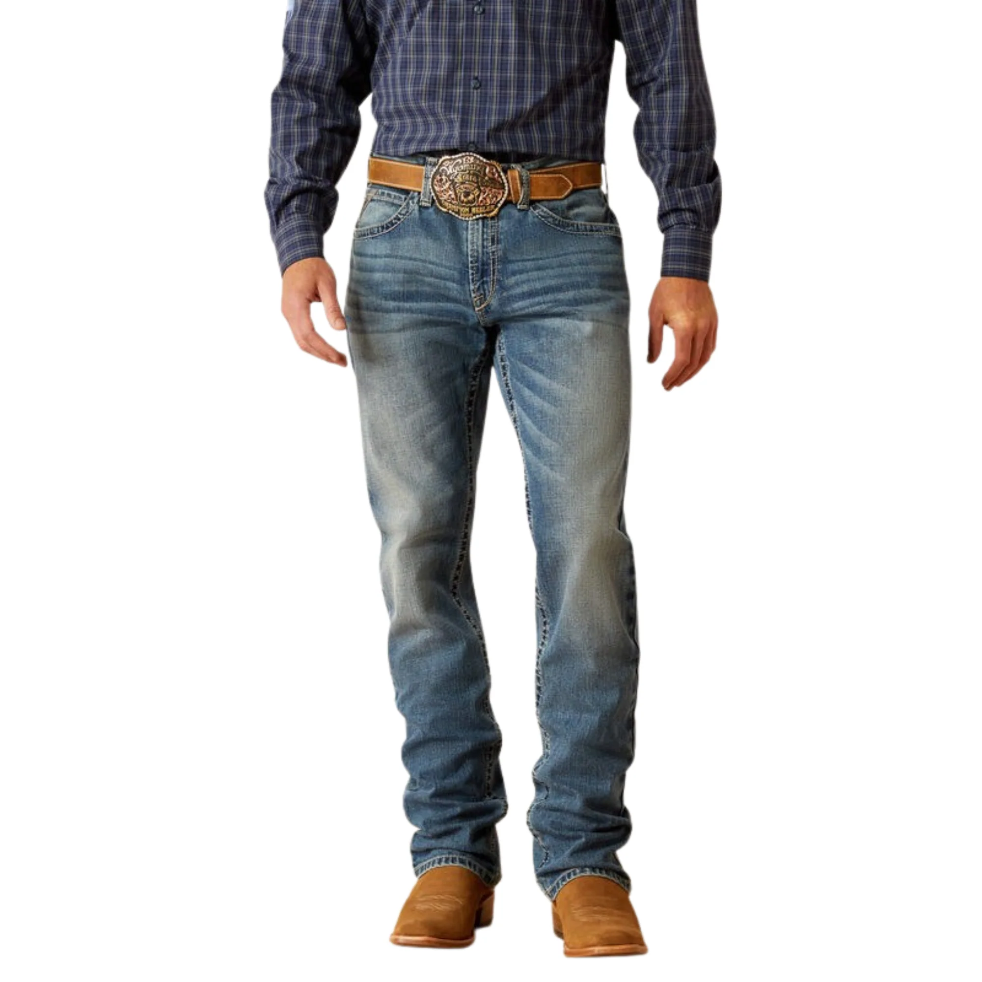 **Ariat Men's M2 Traditional Relaxed Buster Boot Cut Jeans - Dakota