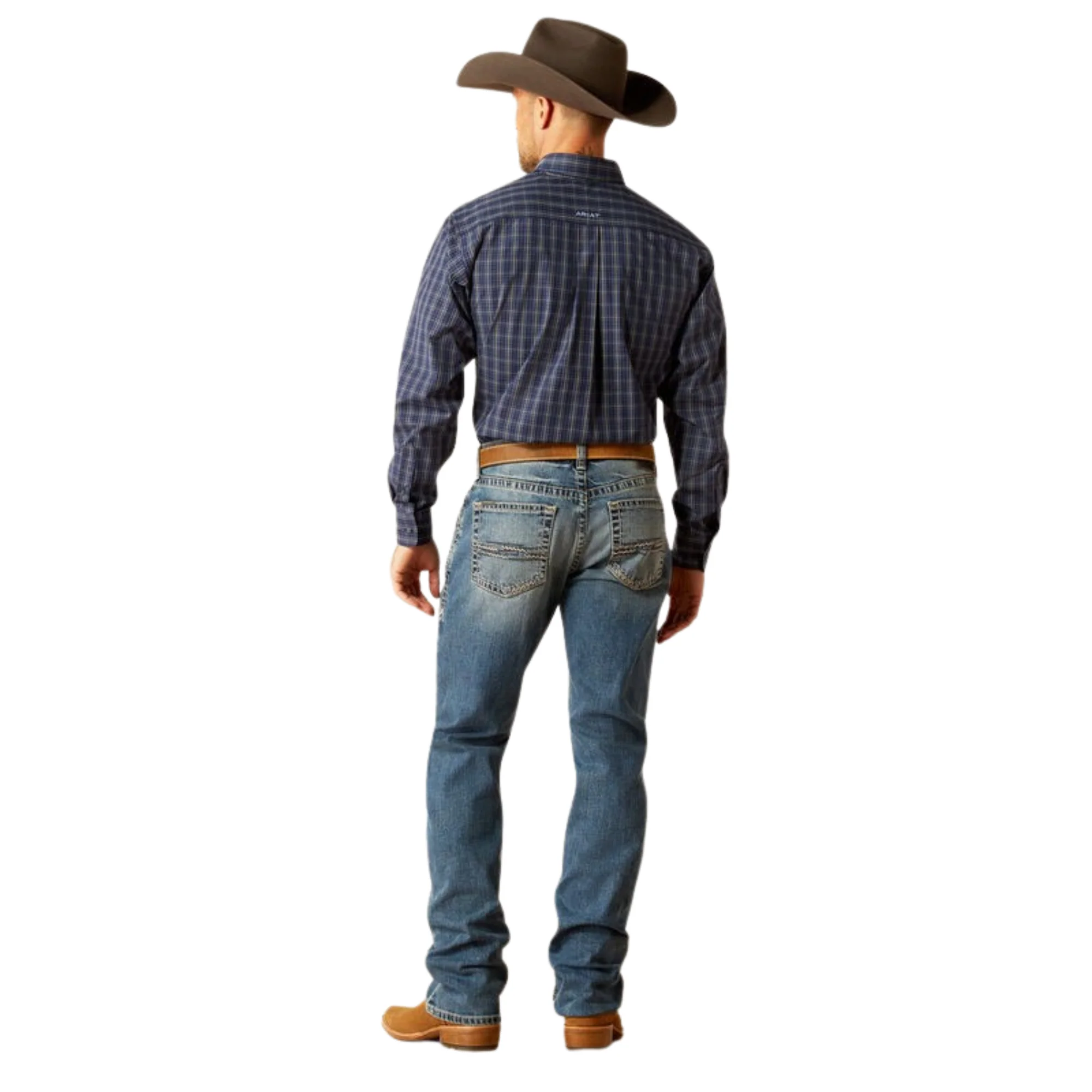 **Ariat Men's M2 Traditional Relaxed Buster Boot Cut Jeans - Dakota - Image 2
