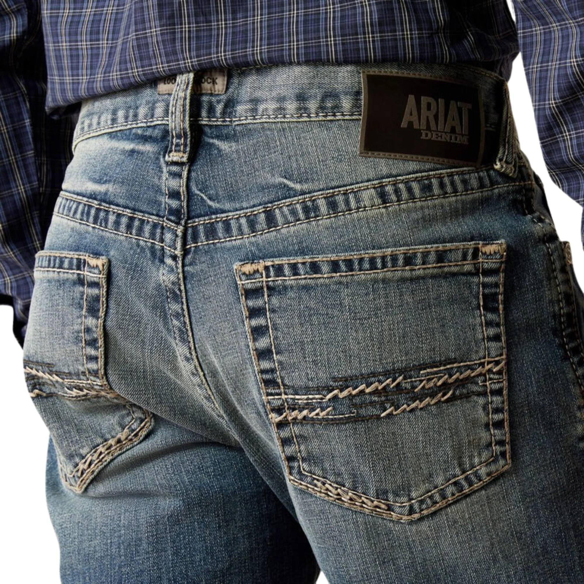**Ariat Men's M2 Traditional Relaxed Buster Boot Cut Jeans - Dakota - Image 5