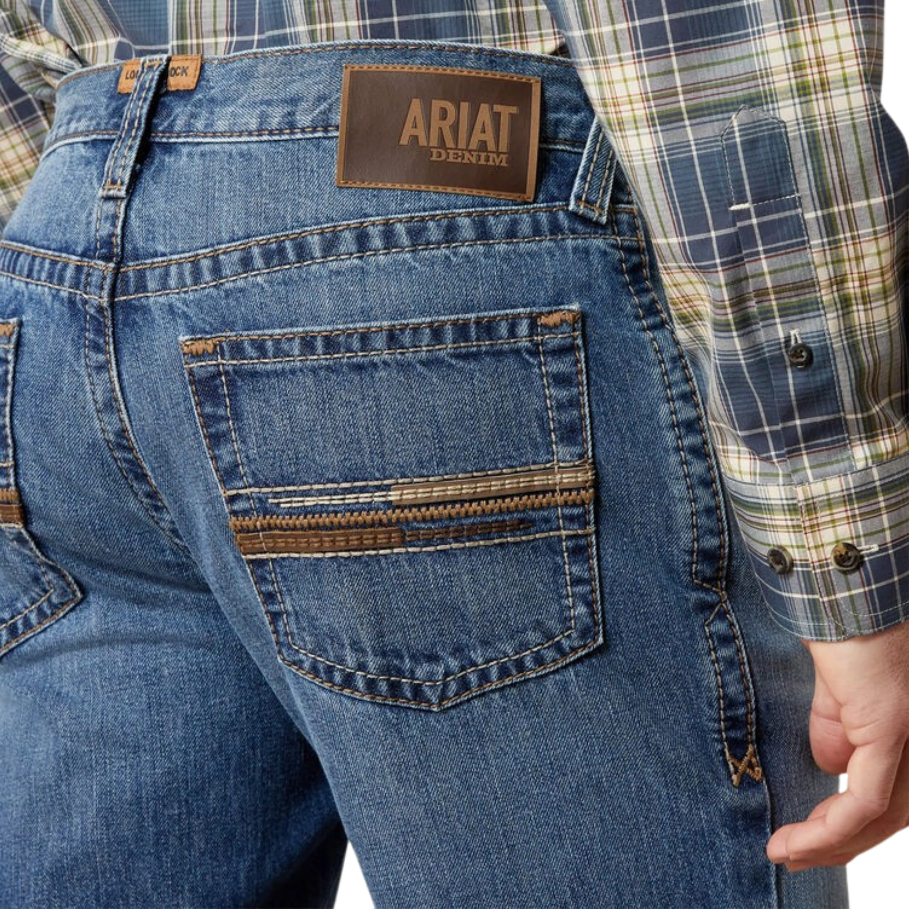 Ariat Men's M4 Relaxed Shane Boot Cut Jeans - Rogers - Image 5