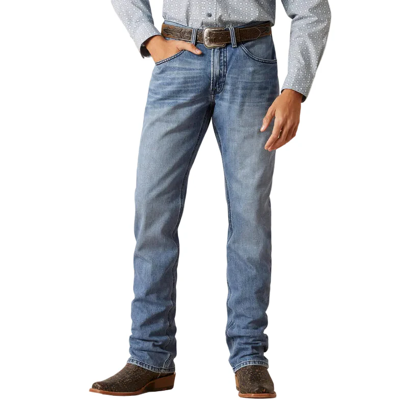 **Ariat Men's M4 Relaxed Ward Straight Jean - Baylor - Image 2