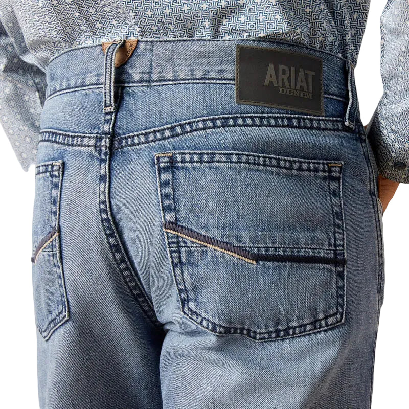 **Ariat Men's M4 Relaxed Ward Straight Jean - Baylor - Image 5