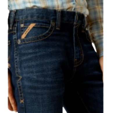 **Ariat Men's M8 Modern Reagan Slim Leg Jeans - Brenham - Image 3