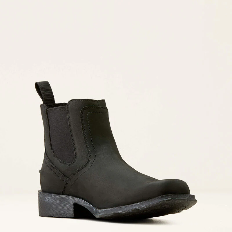 Ariat Men's Midtown Rambler Boots - Matte Black - Image 6