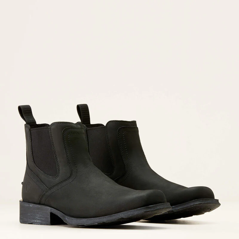 Ariat Men's Midtown Rambler Boots - Matte Black - Image 7