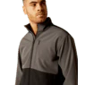 Ariat Men's Logan Softshell Jacket - Grey - Image 4