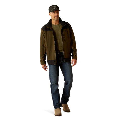 Ariat Men's Pioneer Stretch Shell Jacket - Relic - Image 3