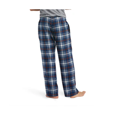 Ariat Men's PJ Pant Blue Plaid - Image 2