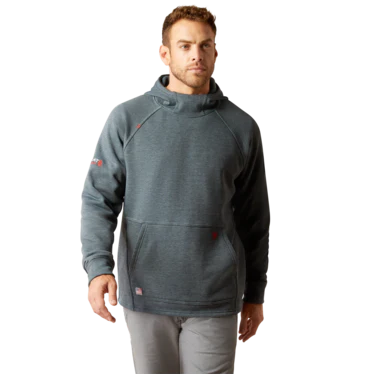 Ariat Men's FR Primo Fleece 2.0 Hoodie - Charcoal Grey