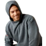 Ariat Men's FR Primo Fleece 2.0 Hoodie - Charcoal Grey - Image 4