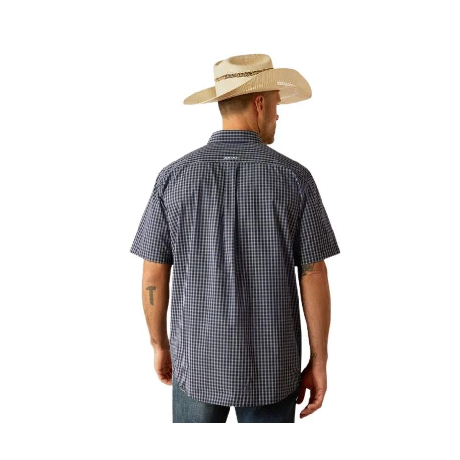 Ariat Men's Pro Series Callum Classic Fit Shirt - Navy - Image 2