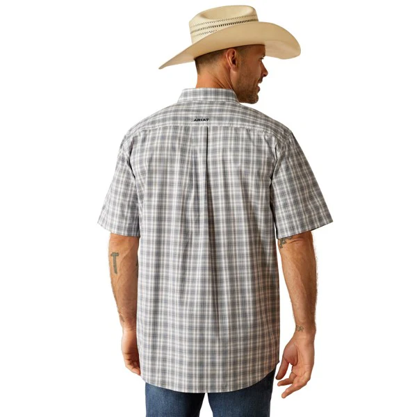 Ariat Men's Pro Series Charlie Classic Fit Shirt - Navy - Image 2