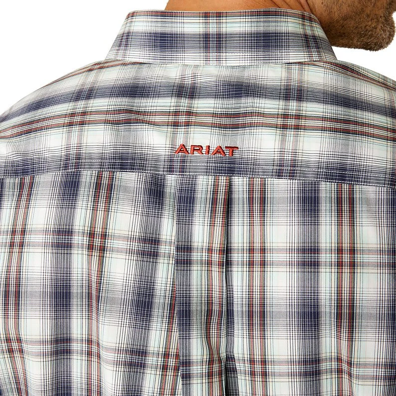 Ariat Men's Pro Series Cruz Classic Fit Shirt - Navy - Image 3