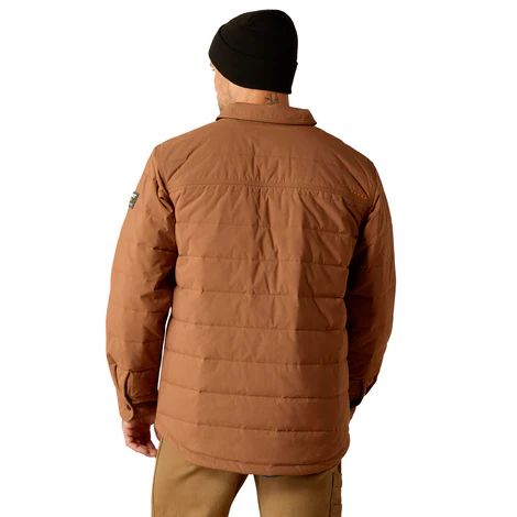 Ariat Men's Rebar Cordura Ripstop Insulated Shirt Jacket - Aztec - Image 2