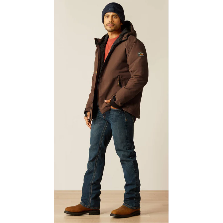 Ariat Men's Rebar Cordura Ripstop Lightweight Insulated Jacket - Aztec - Image 3