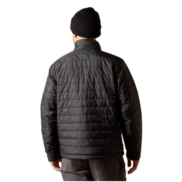 Ariat Men's Rebar Cordura Ripstop Lightweight Insulated Jacket - Black - Image 2