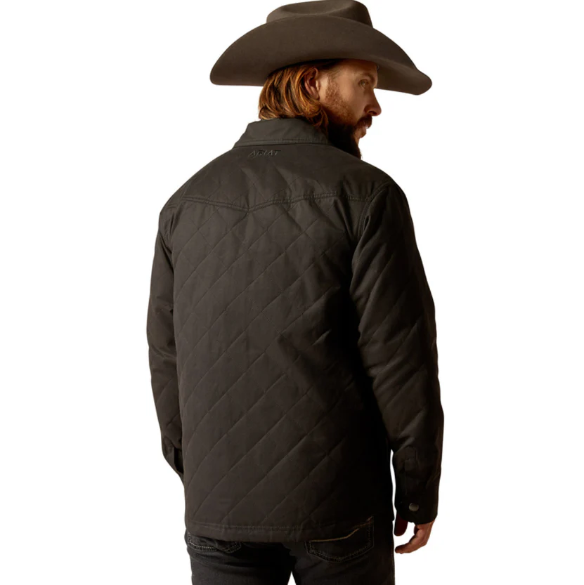 Ariat Men's Grizzly Shirt Jacket - Black - Image 2