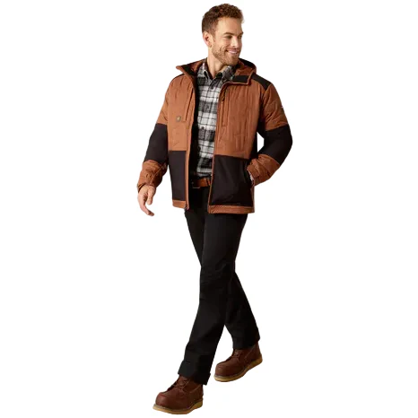 Ariat Men's Rebar Winter Cloud 9 Water Resistant Insulated Jacket - Aztec