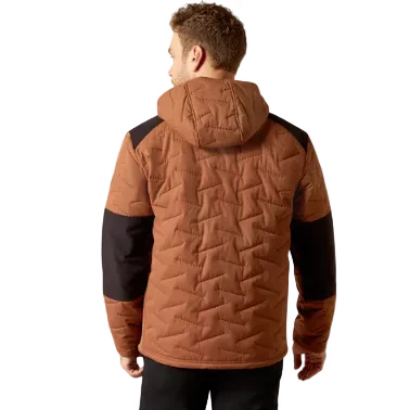 Ariat Men's Rebar Winter Cloud 9 Water Resistant Insulated Jacket - Aztec - Image 4