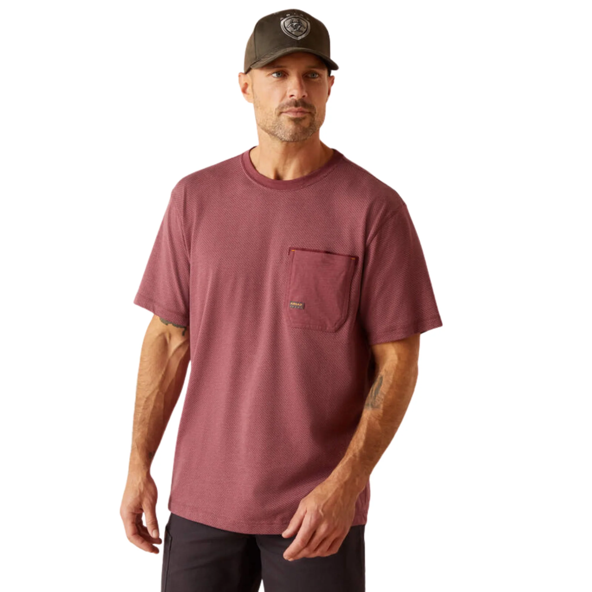 Ariat Men's Rebar Workman 360 Airflow T-Shirt -Multiple Colors - Image 3