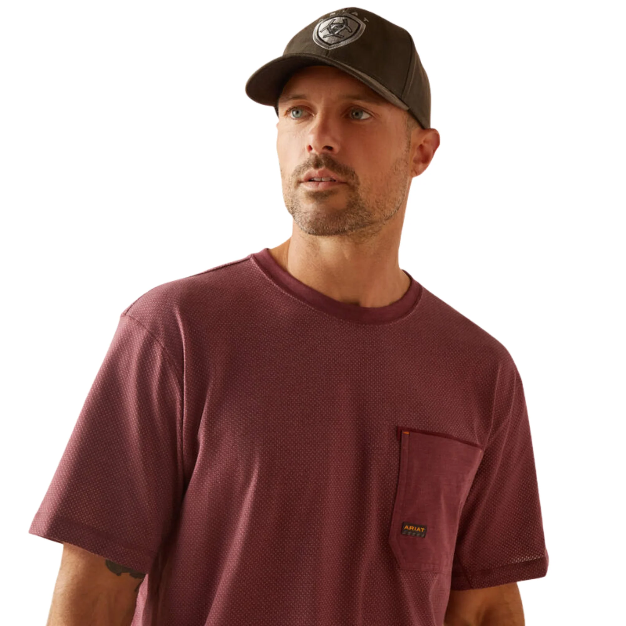 Ariat Men's Rebar Workman 360 Airflow T-Shirt -Multiple Colors - Image 5