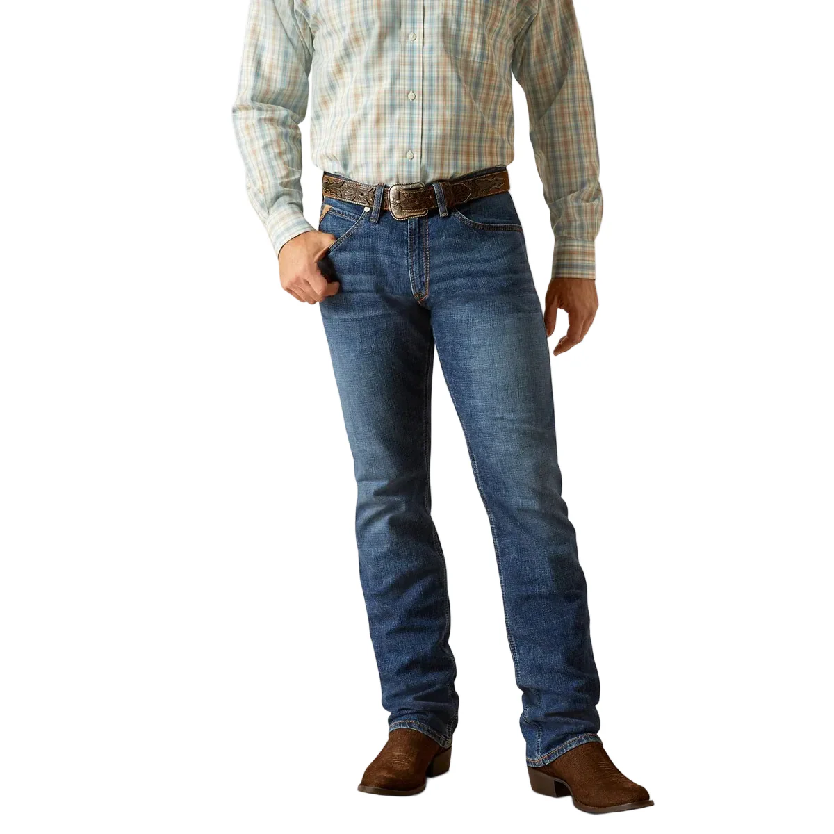**Ariat Men's  Relaxed Centralia Straight Leg Jean - Kennedy