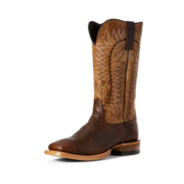 Ariat Men's Relentless Elite Western Boot - Rich Clay/Wild Horse Tan